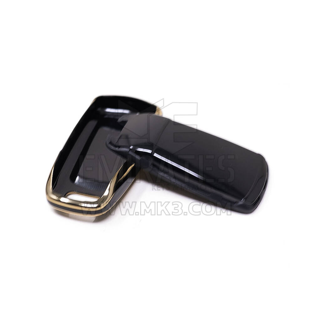 New Aftermarket Nano High Quality Cover For Audi Remote Key 4 Button Black Color Audi-B11J4 | Emirates Keys