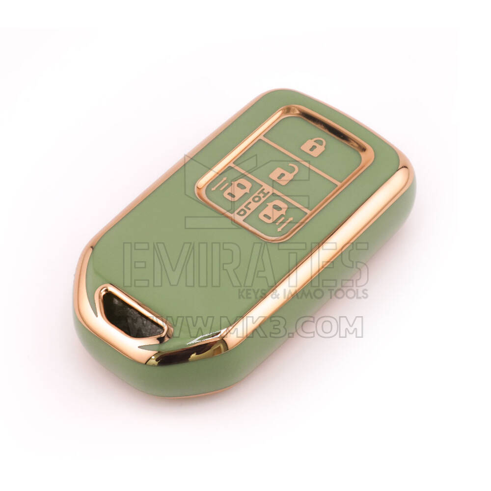 Nouvelle coque de rechange de haute qualité pour clé télécommande Honda 4 boutons couleur verte HD-A11J4B | Emirates Keys