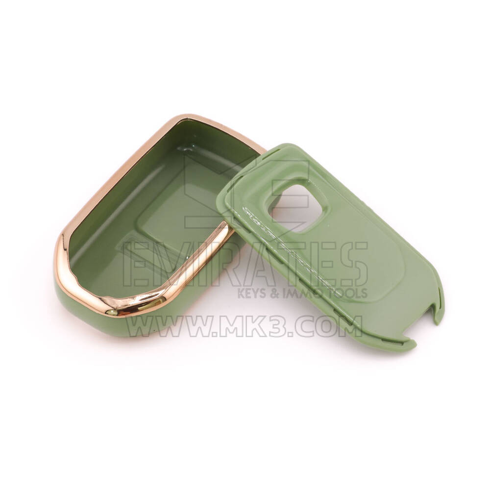 New Aftermarket Nano High Quality Cover For Honda Remote Key 4 Button Green Color HD-A11J4B | Emirates Keys