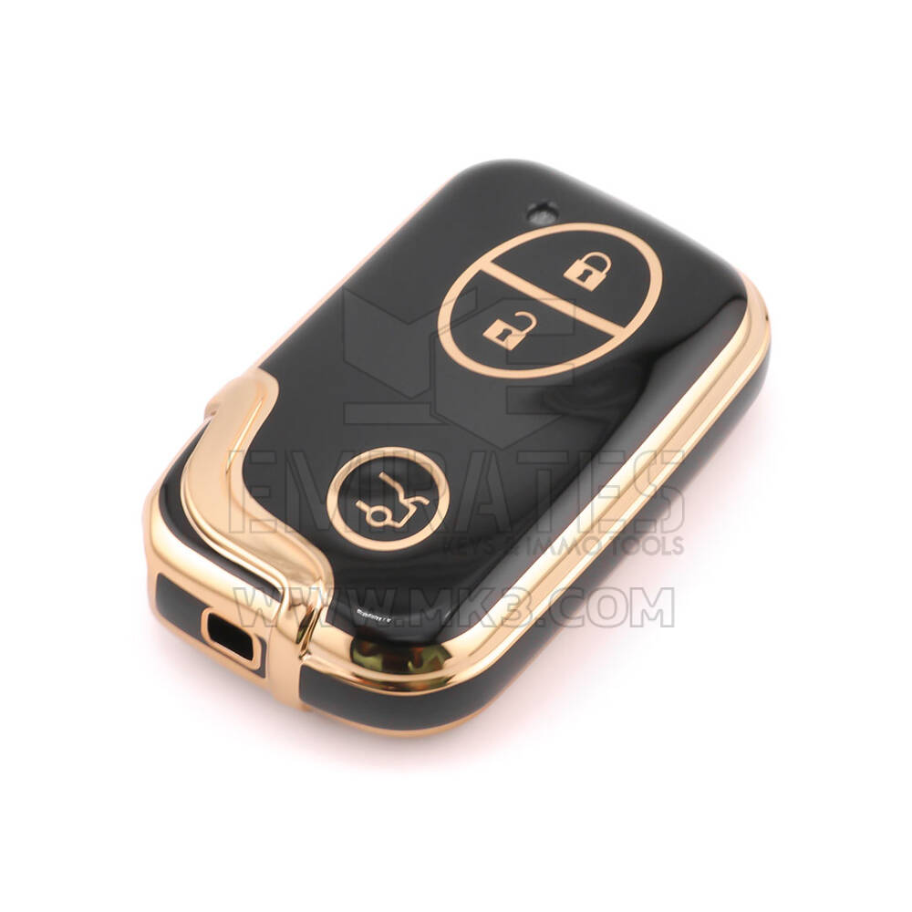 New Aftermarket Nano High Quality Cover For BYD Remote Key 3 Button Black Color BYD-E11J3B | Emirates Keys
