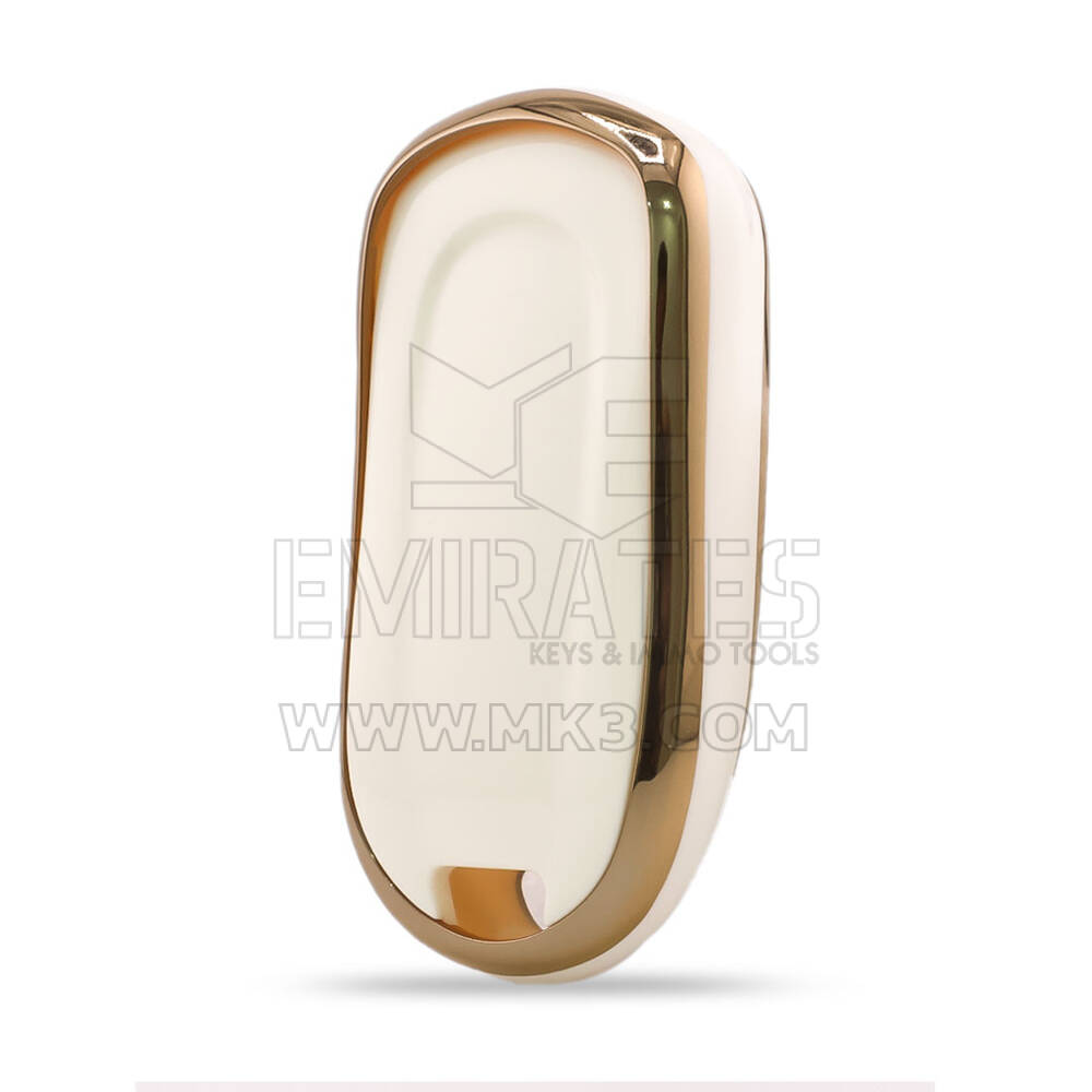 Capa Nano para Buick Remote Key 3 botões Branco BK-A11J4B | MK3