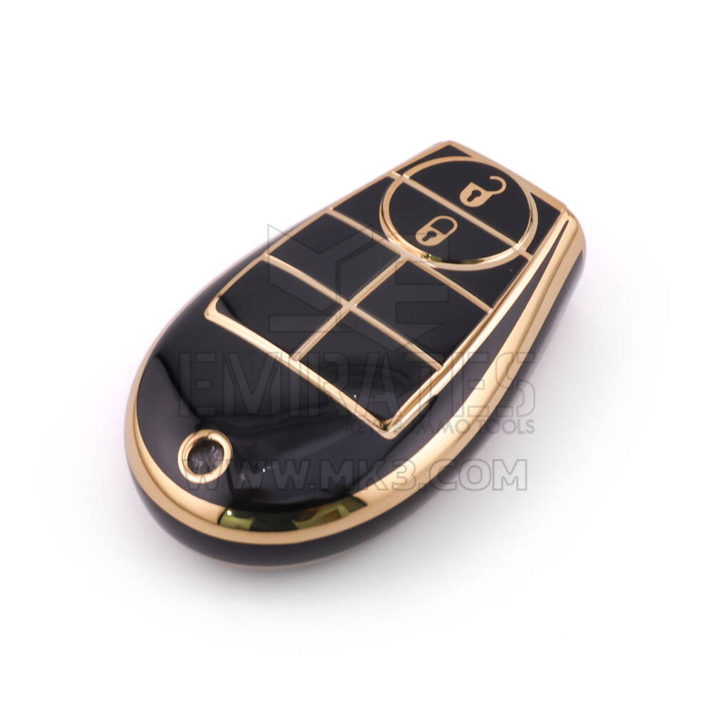 Новый высококачественный чехол Aftermarket Nano для дистанционного ключа Dodge с 2 кнопками, черный цвет Dodge-A11J2 | Emirates Keys