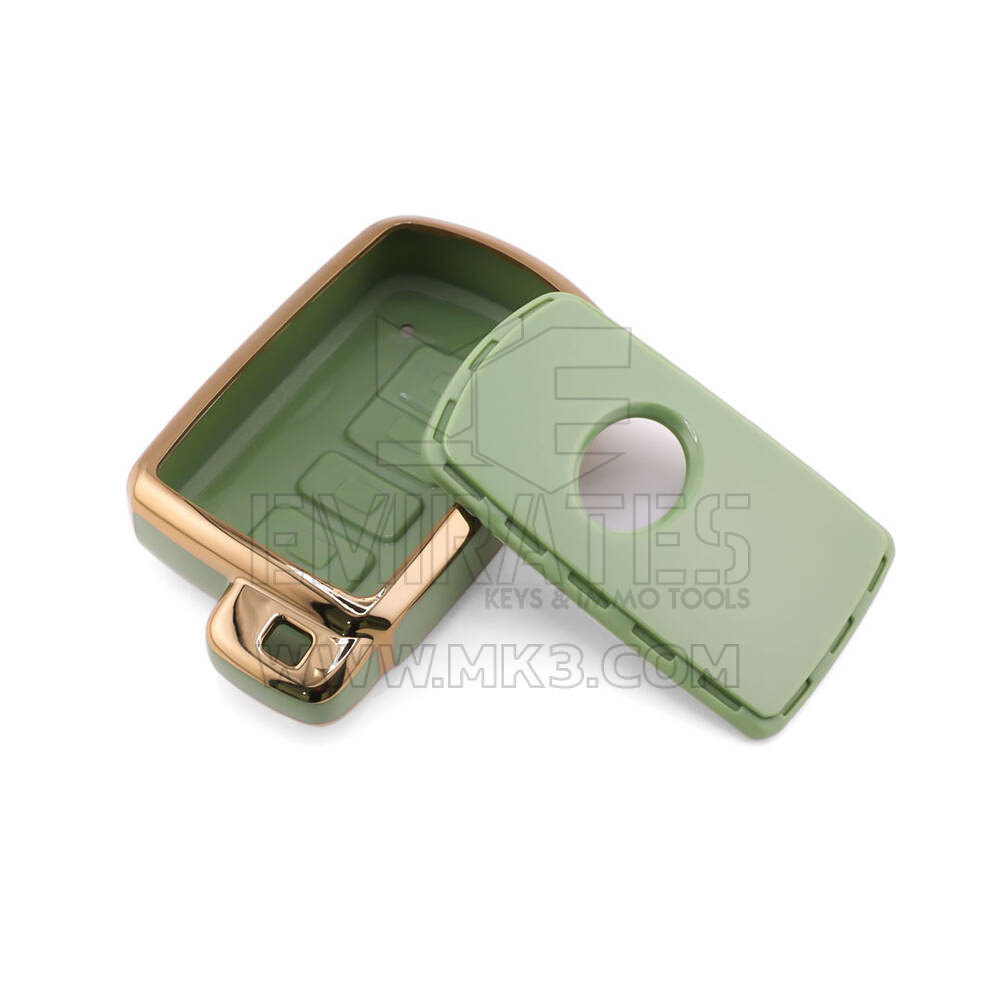 New Aftermarket Nano High Quality Cover For Toyota Remote Key 3 Button Green Color TYT-D11J3A | Emirates Keys