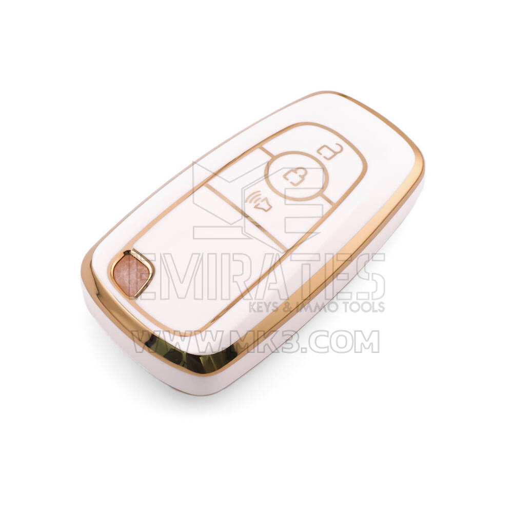 Yeni Satış Sonrası Nano Yüksek Kaliteli Kapak Ford Uzaktan Anahtar 3 Düğme Beyaz Renk Ford-B11J3B | Emirates Keys