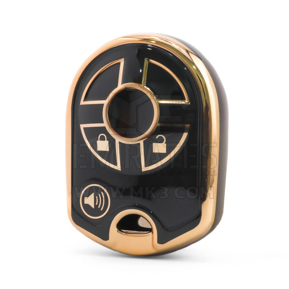 Funda nano de alta calidad para llave remota Ford de 3 botones, color negro, Ford-K11J3