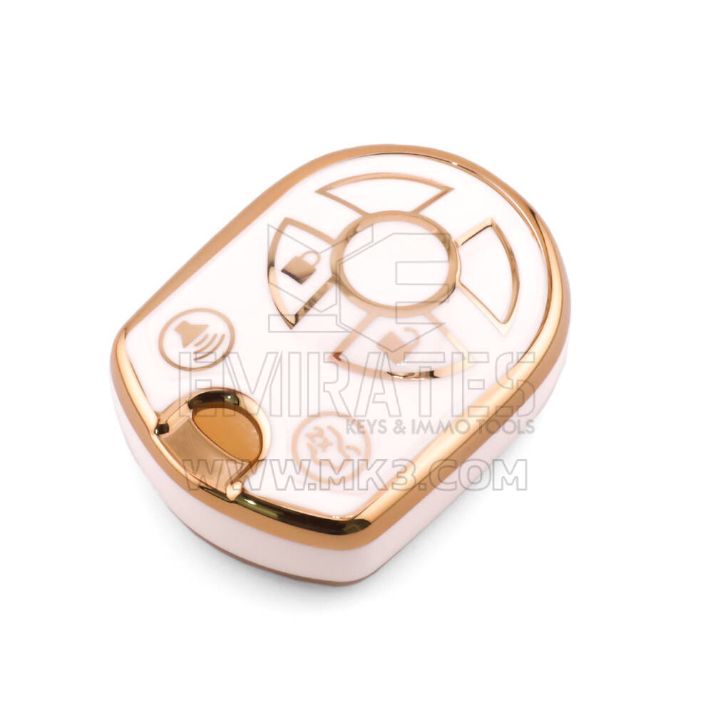 Nueva funda de repuesto Nano de alta calidad para llave remota Ford de 4 botones, color blanco, Ford-K11J4 | Emirates Keys