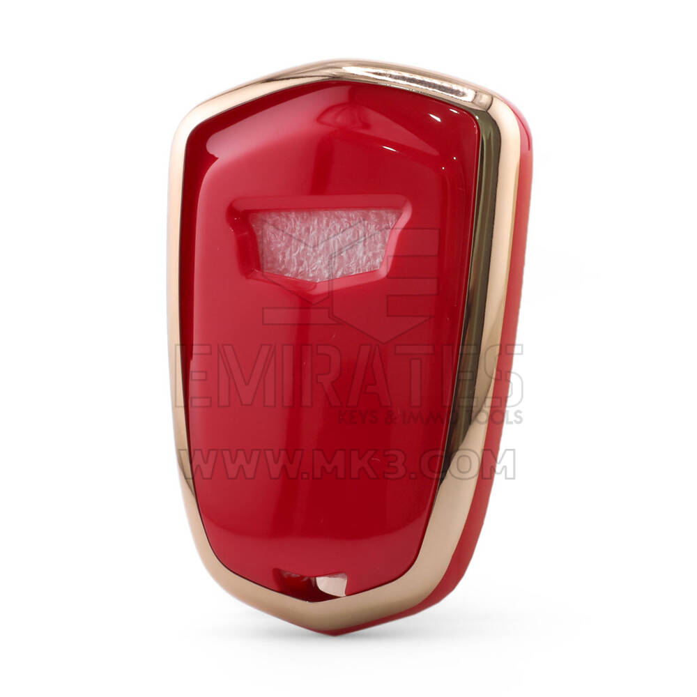 Coque Nano pour clé télécommande Cadillac 6 boutons Rouge CDLC-A11J6 | MK3