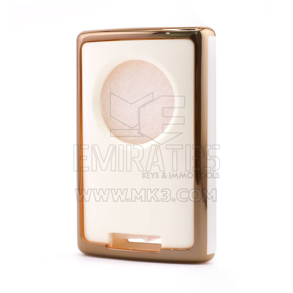 Coque Nano pour clé télécommande Cadillac 4 boutons blanche CDLC-C11J4 | MK3