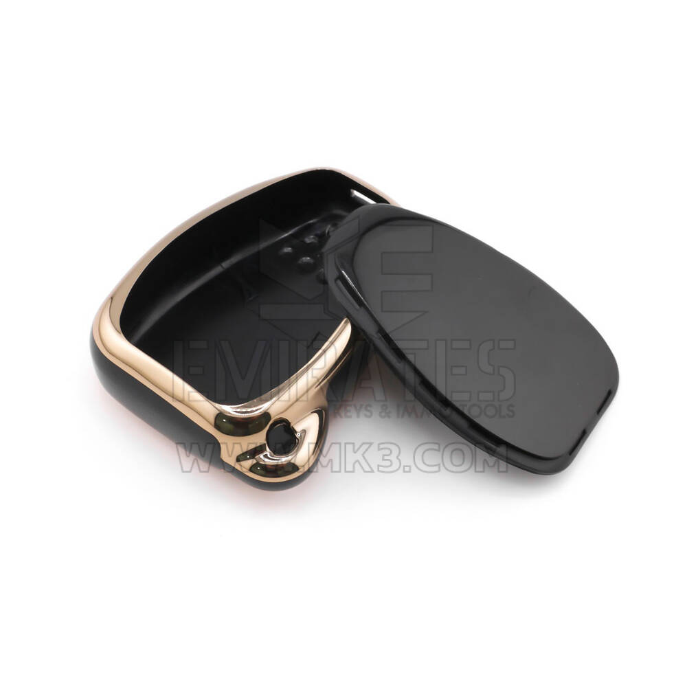 New Aftermarket Nano High Quality Cover For Chrysler Remote Key 3 Button Black Color CRSL-A11J3B | Emirates Keys
