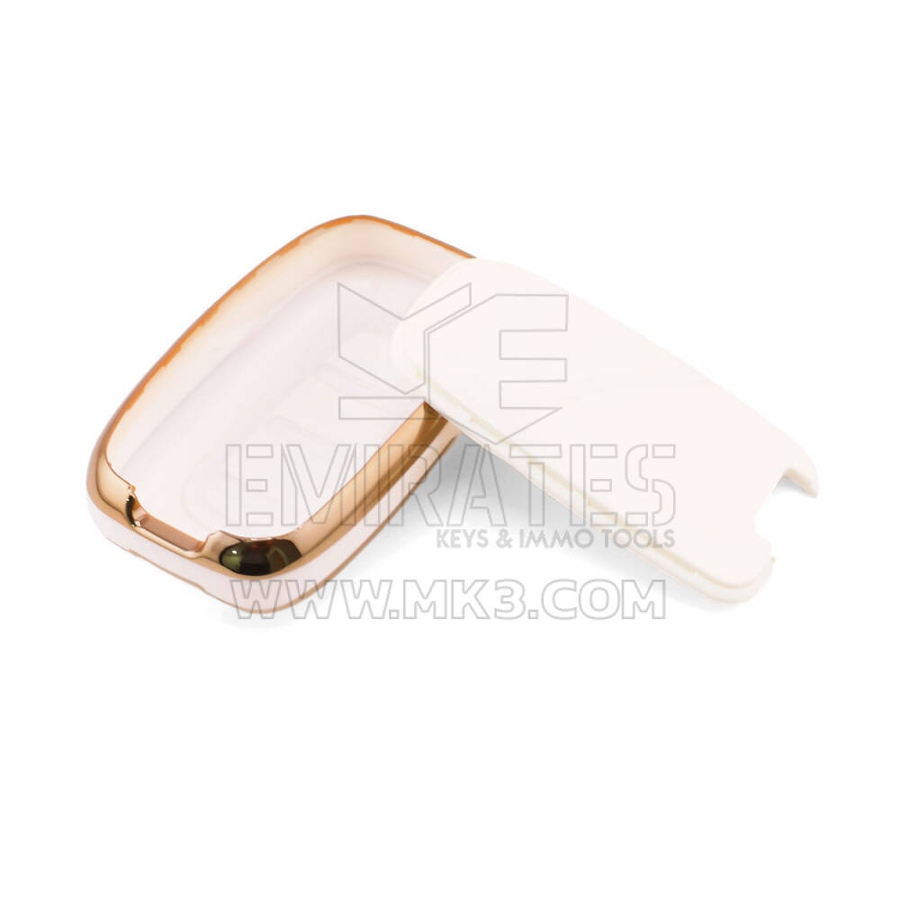 New Aftermarket Nano High Quality Cover For Chrysler Remote Key 3 Button White Color CRSL-B11J3 | Emirates Keys