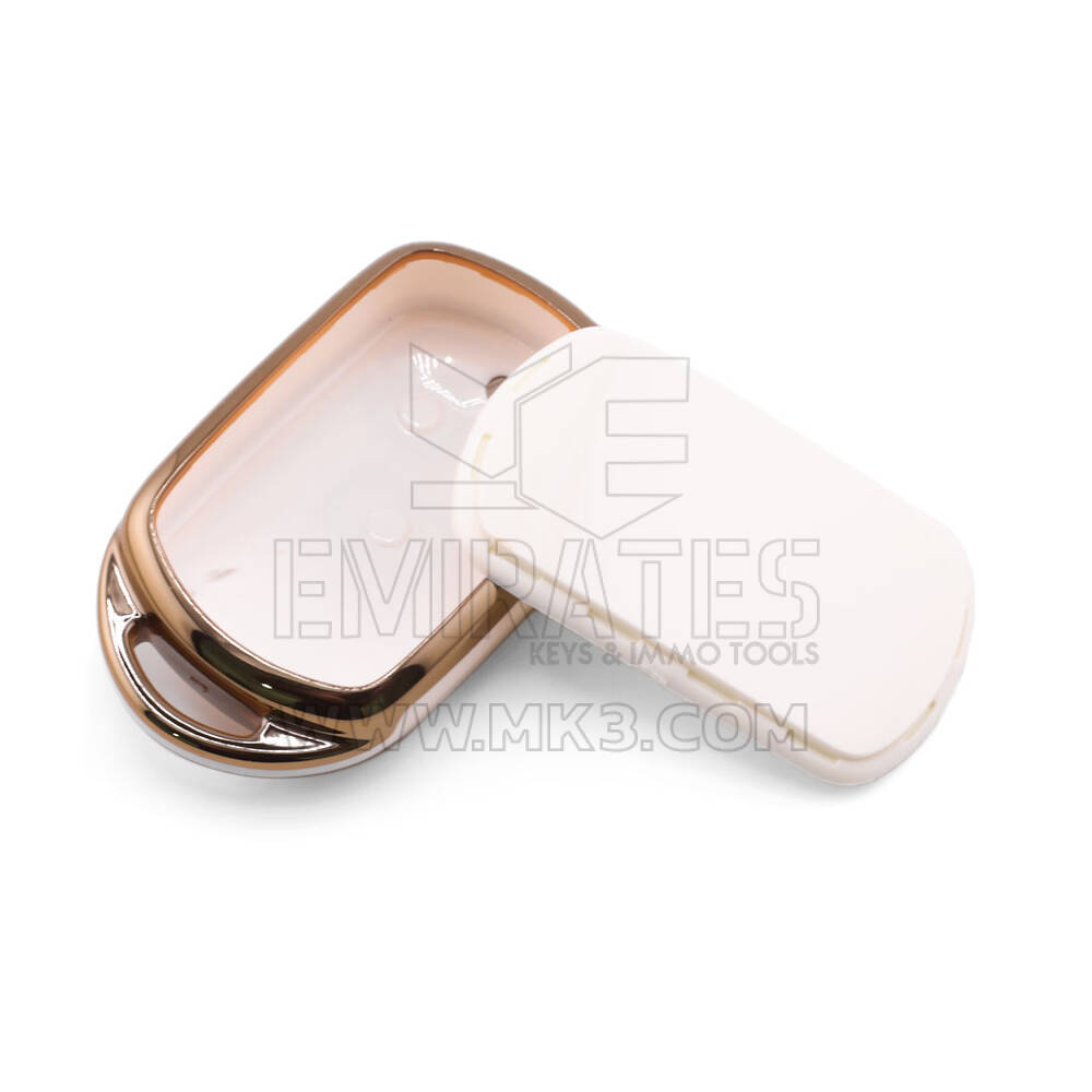 New Aftermarket Nano High Quality Cover For Kia Remote Key 3 Button White Color KIA-R11J | Emirates Keys
