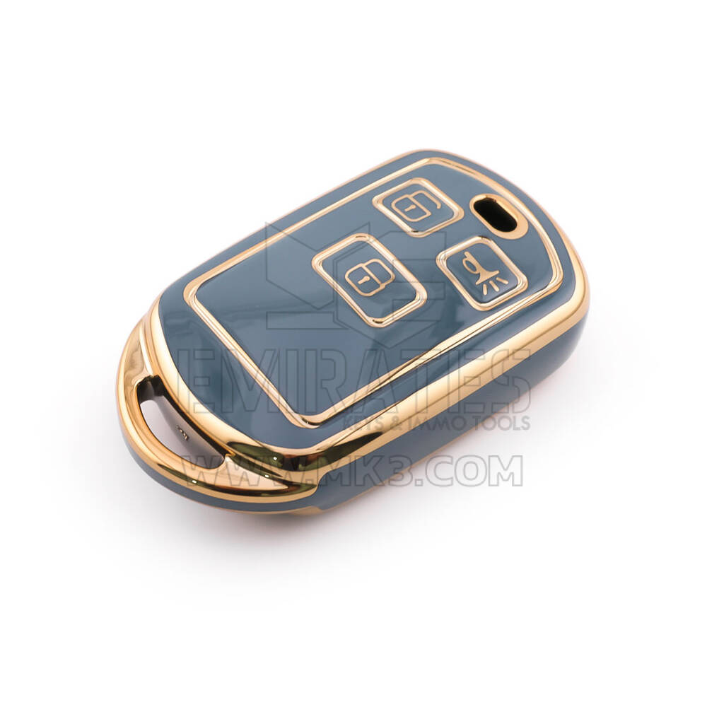 Nouvelle coque Nano de rechange de haute qualité pour clé télécommande Kia 3 boutons couleur grise KIA-R11J | Emirates Keys