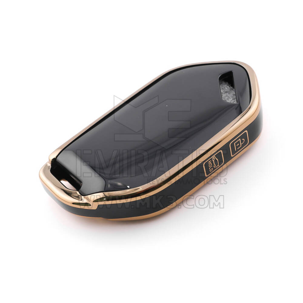 New Aftermarket Nano High Quality Cover For Kia Remote Key 4 Button Black Color KIA-S11J4 | Emirates Keys