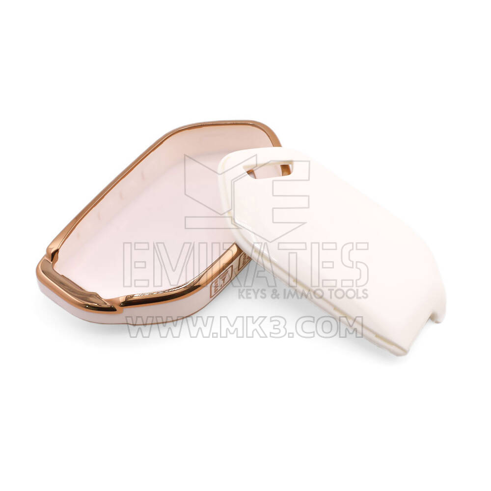 New Aftermarket Nano High Quality Cover For Kia Remote Key 5 Button White Color KIA-S11J5 | Emirates Keys