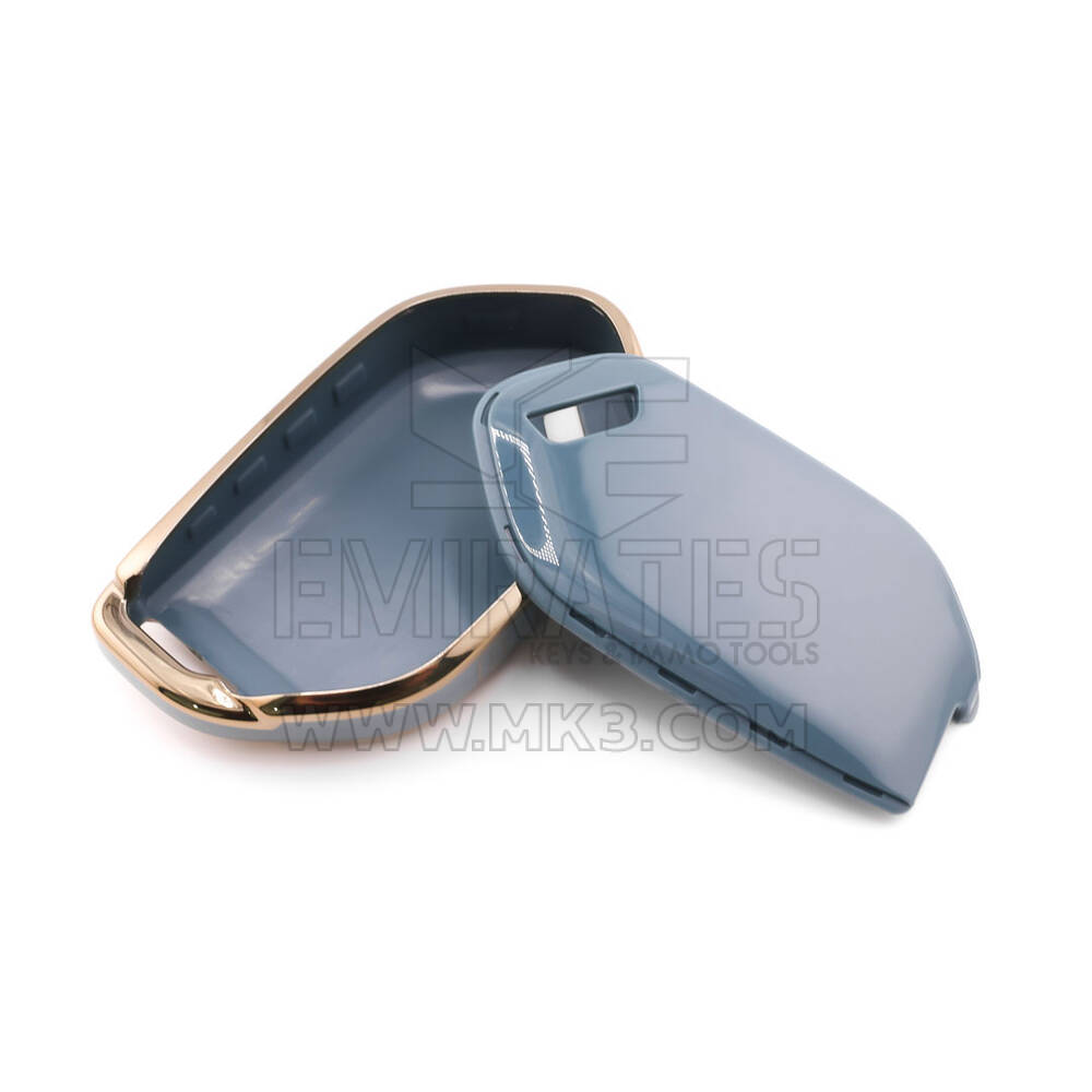 New Aftermarket Nano High Quality Cover For Kia Remote Key 6 Button Gray Color KIA-S11J6 | Emirates Keys