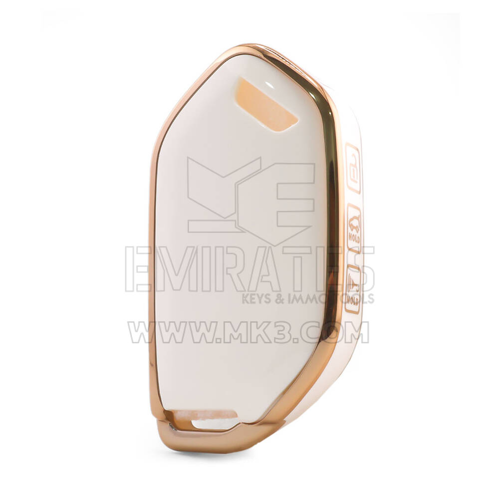 Coque Nano pour clé télécommande Kia 7 boutons blanche KIA-S11J7B | MK3