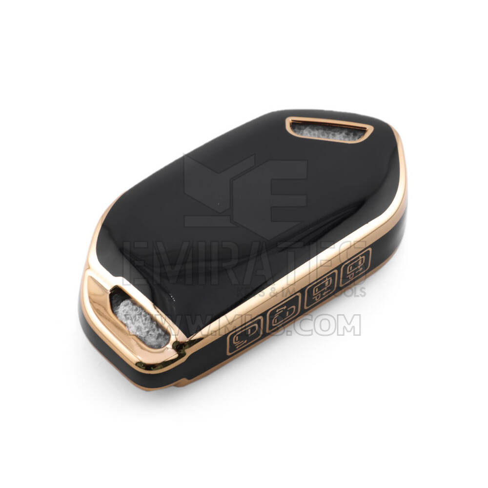 Nouvelle coque Nano de rechange de haute qualité pour clé télécommande Kia 9 boutons couleur noire KIA-S11J9 | Emirates Keys