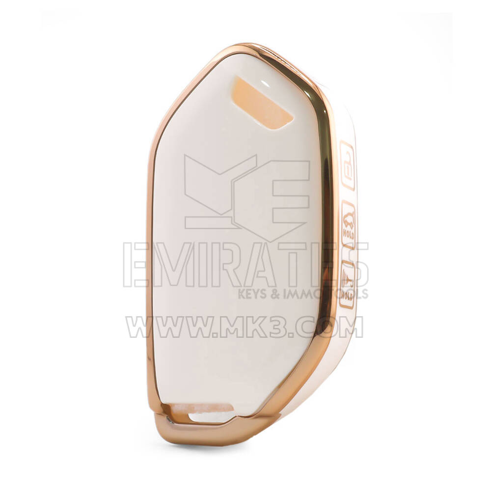 Coque Nano pour clé télécommande Kia 9 boutons blanche KIA-S11J9 | MK3