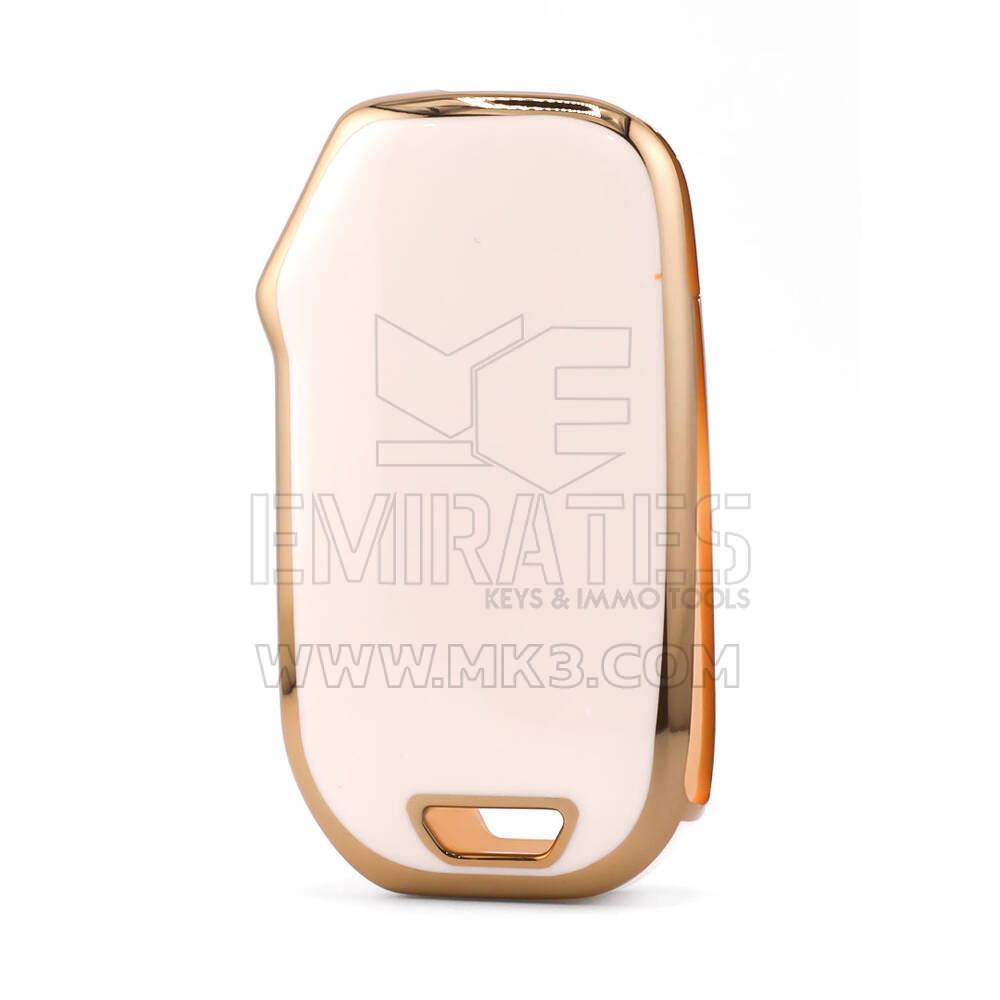 Coque Nano pour clé télécommande Kia 4 boutons blanche KIA-T11J4 | MK3
