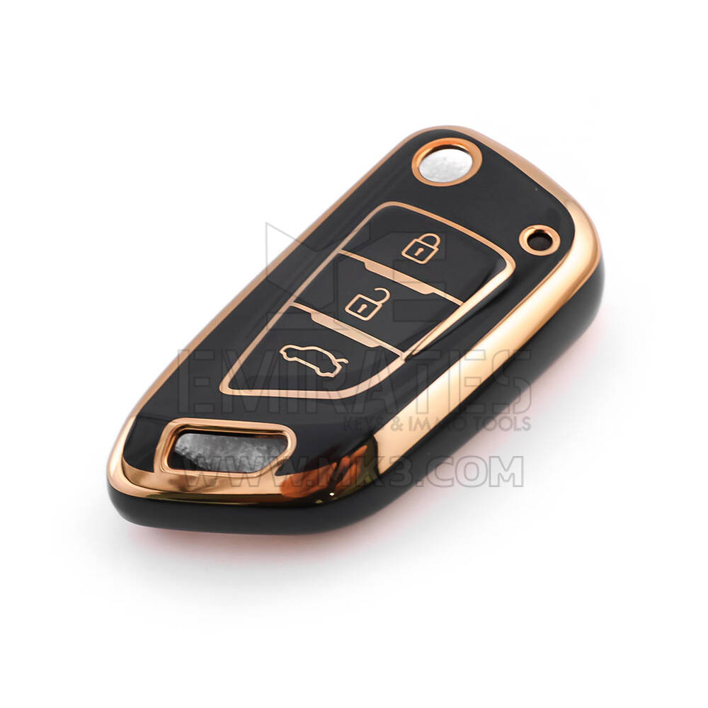 Nouvelle coque de rechange de haute qualité pour clé télécommande Xhorse 3 boutons, couleur noire XH-B11J3 | Emirates Keys