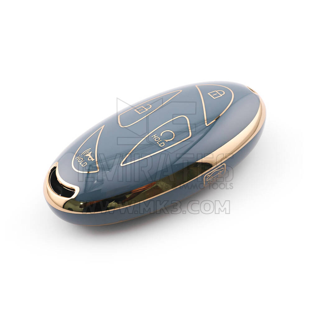 Nuova cover aftermarket nano di alta qualità per chiave telecomando Hyundai 5 pulsanti colore grigio HY-L11J5A | Emirates Keys