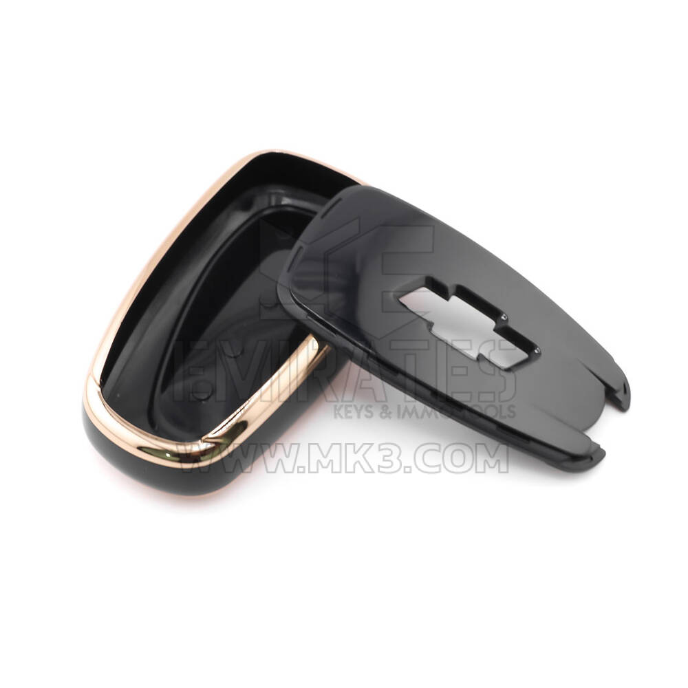 New Aftermarket Nano High Quality Cover For Chevrolet Remote Key 3 Button Black Color CRL-B11J3A | Emirates Keys