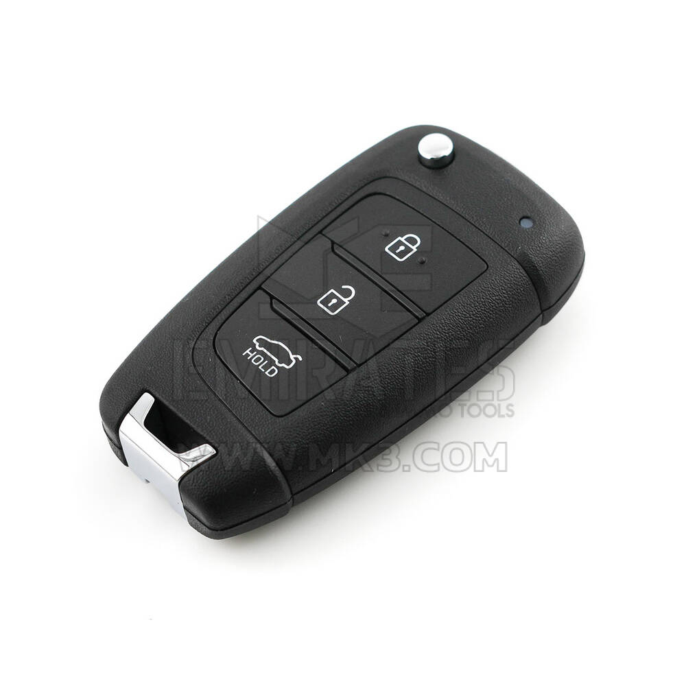 Nuova chiave telecomando flip originale/OEM Hyundai Sonata 2024 3 pulsanti 433 MHz Numero parte OEM: 95430-L1210, 95430L1210 | Emirates Keys