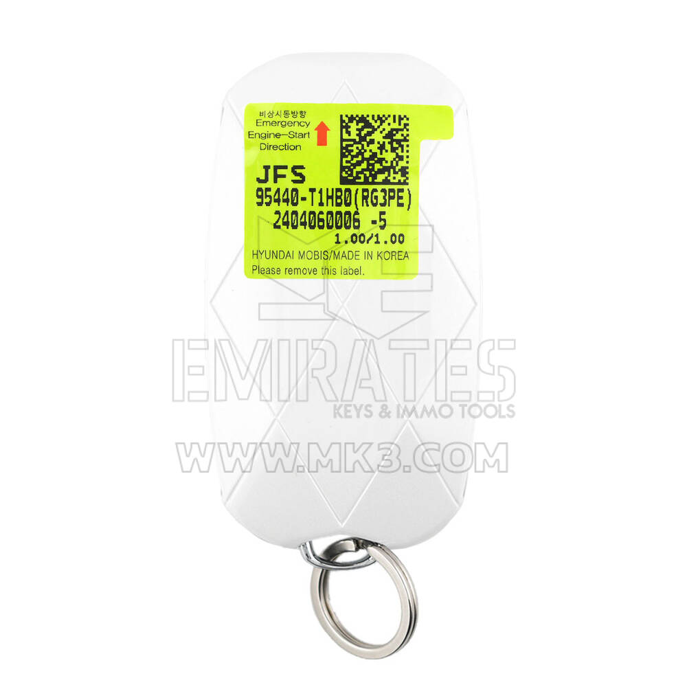 Nuova chiave telecomando intelligente originale Hyundai Genesis G80 2024 a 4 pulsanti 433 MHz Numero parte OEM: 95440-T1HB0, 95440T1HB0 | Emirates Keys