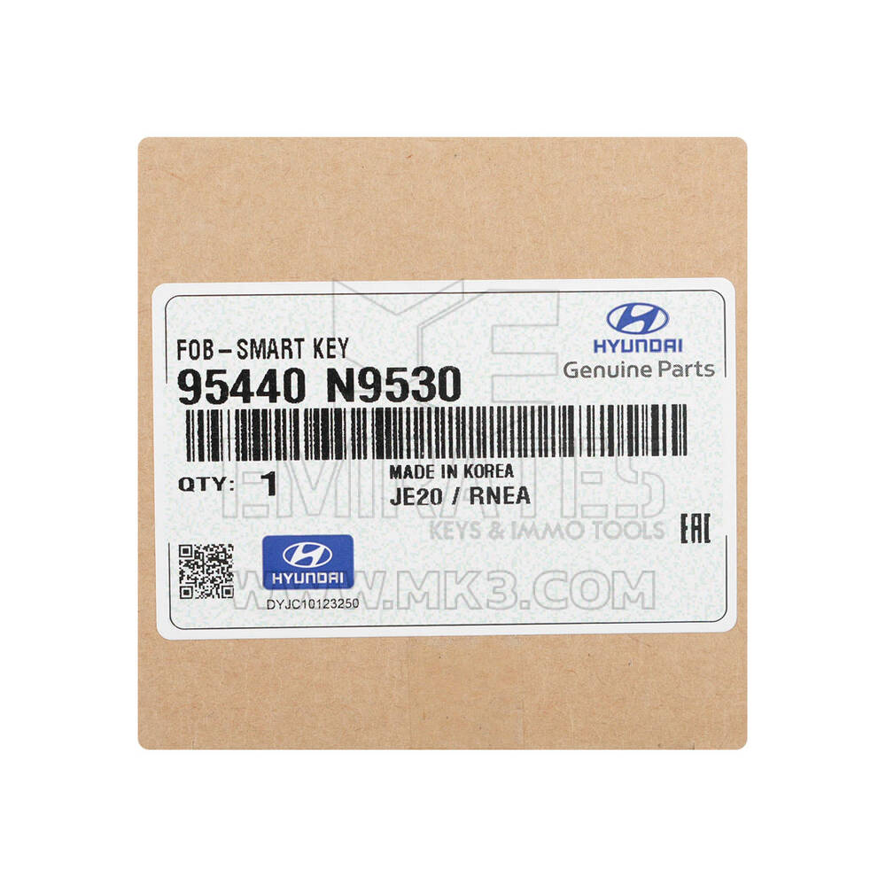 New Hyundai Tucson 2025 Genuine / OEM Smart Remote Key 4 Buttons 433MHz OEM Part Number: 95440-N9530, 95440N9530 | Emirates Keys