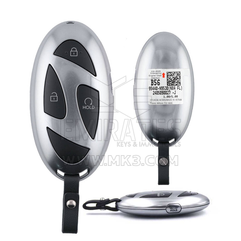 Chiave telecomando intelligente originale Hyundai Tucson 2025, 4 pulsanti, 433 MHz, 95440-N9530