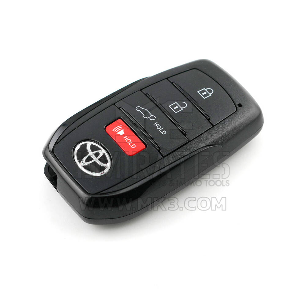 Novo Toyota Highlander 2024 Genuíno / OEM Smart Remote Key 3+1 Botões 314,35/ 312,11 MHz Número da peça OEM: 8990H-0E330 / 8990H-0E600 / 8990H-0E340 | Chaves Emirates