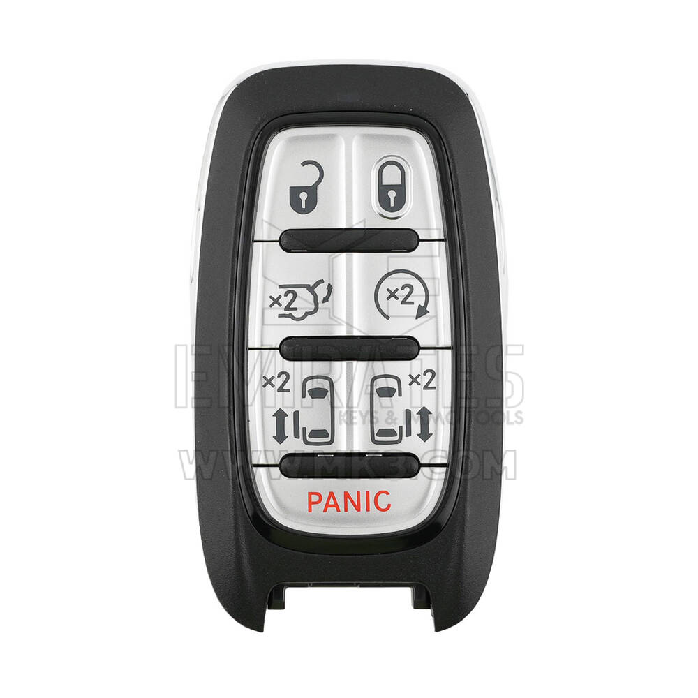 Chrysler Pacifica 2017-2024 Original Smart Remote Key 6+1 Botões 433Mhz