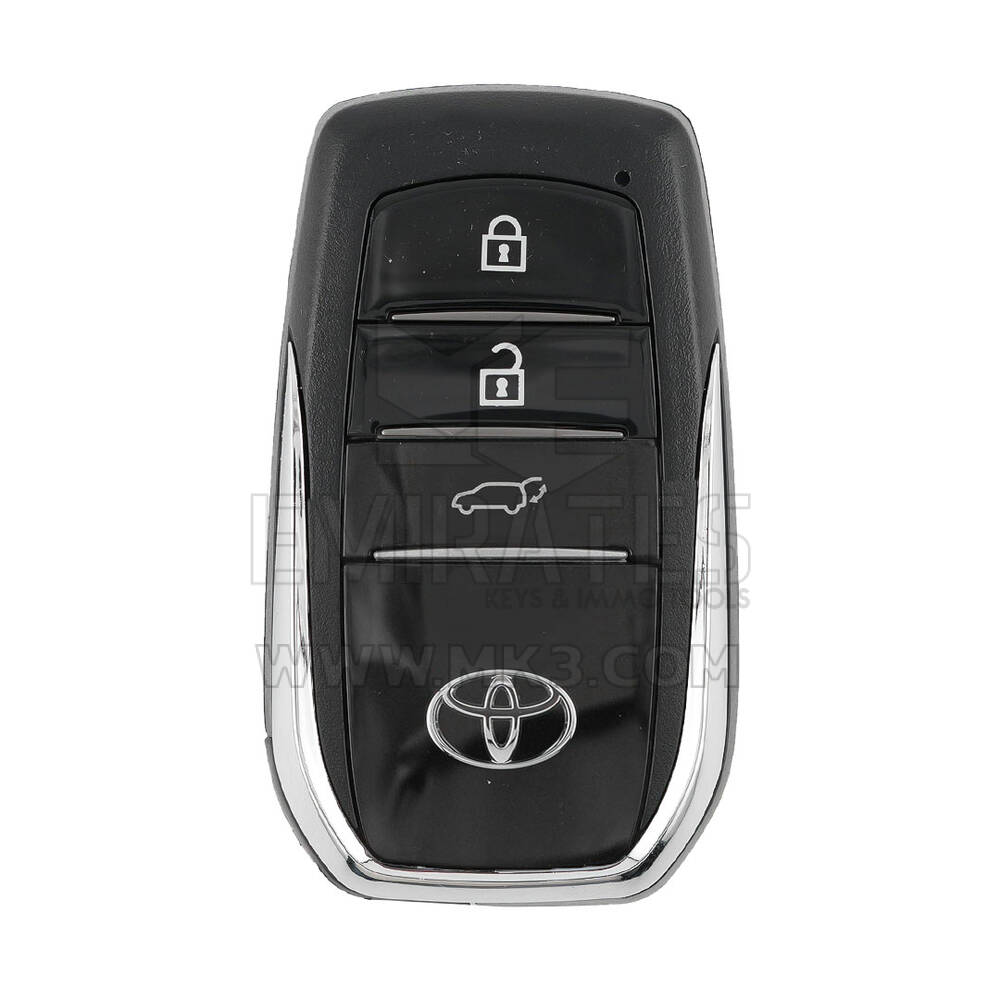 Toyota Smart Remote Key Shell 3 Buttons Chrome | MK3