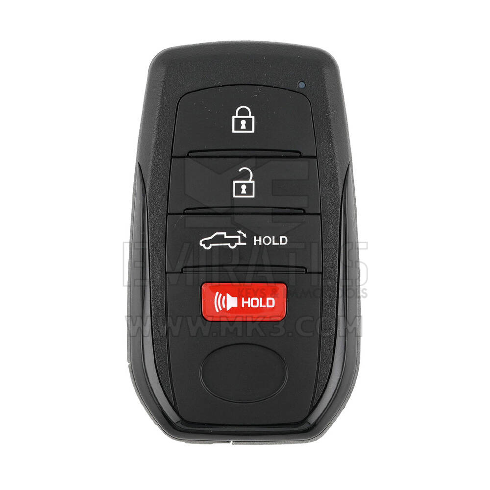Toyota Tundra Smart Remote Key Shell 3+1 Buttons BA Type | MK3