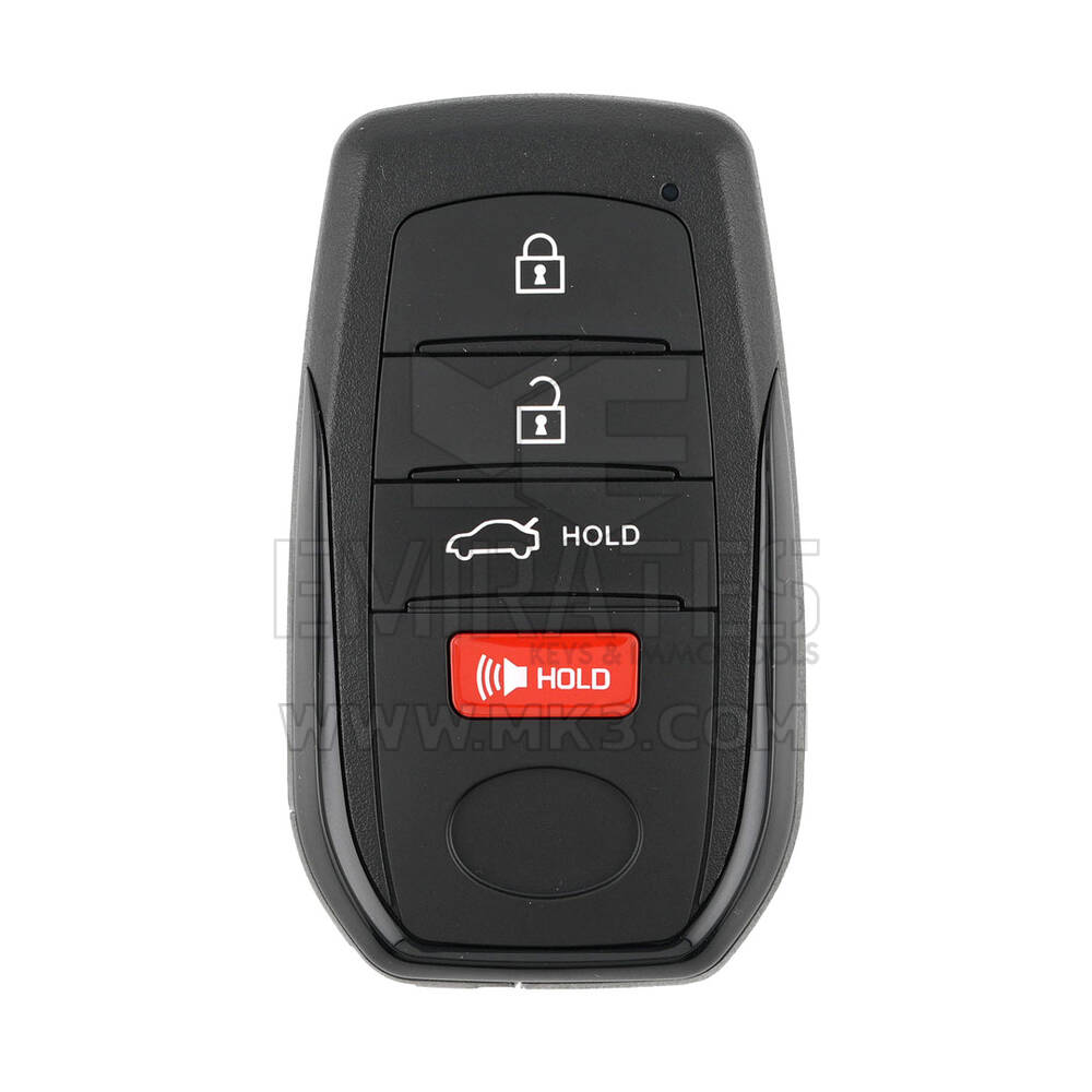 Toyota Corolla Smart Remote Key Shell 3+1 Buttons BA Type | MK3