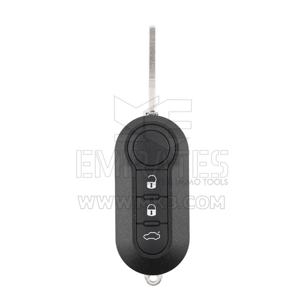 New Aftermarket Fiat Flip Remote Key 3 Buttons 433Mhz 4A Transponder High Quality Best Price | Emirates Keys