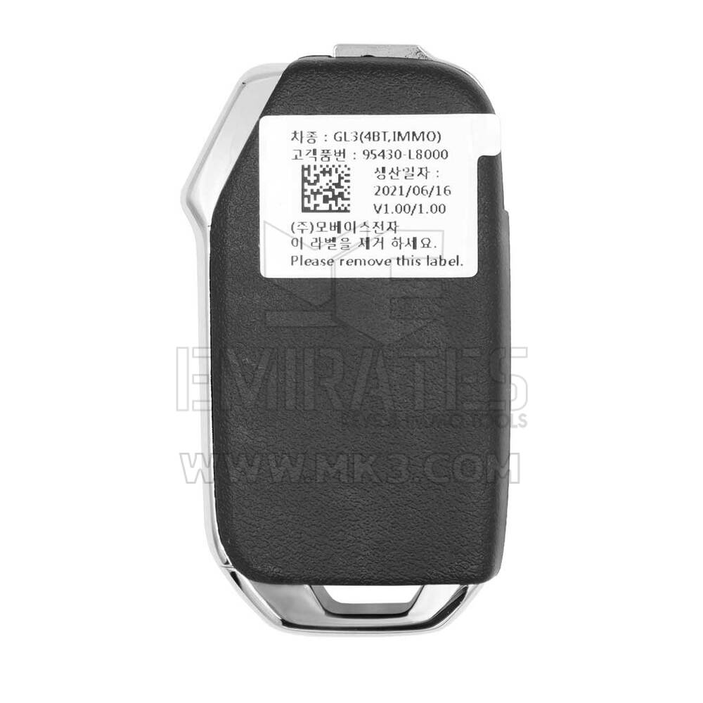 Yeni Kia K8 2022 Orijinal / OEM Flip Uzaktan Anahtar 3+1 Düğmeler 433MHz OEM Parça Numarası: 95430-L8000 | Emirates Keys