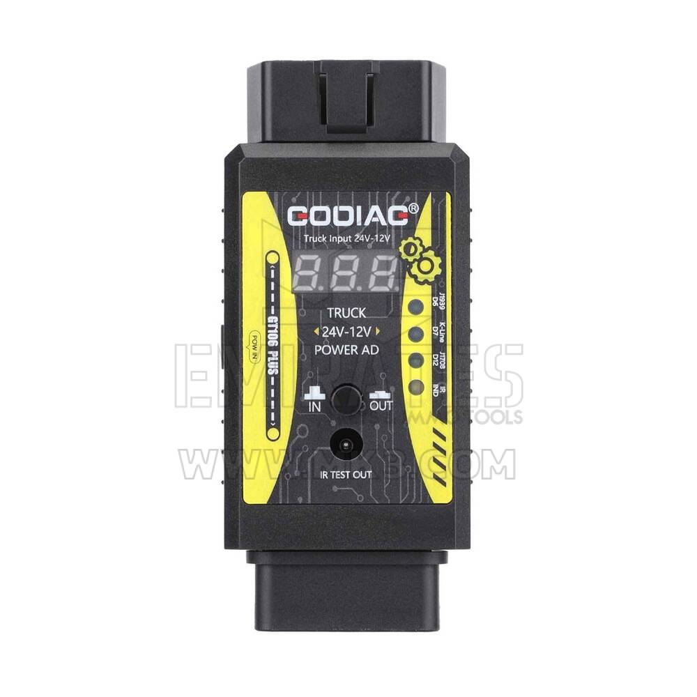 GODIAG GT106 PLUS 24V to 12V Heavy Duty Truck Adapter