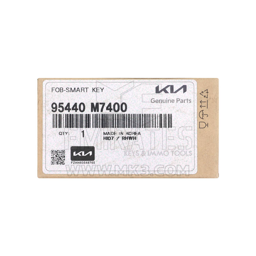 New Kia Cerato 2023 Genuine / OEM Smart Remote Key 3 Buttons 433MHz OEM Part Number: 95440-M7400, 95440M7400  | Emirates Keys