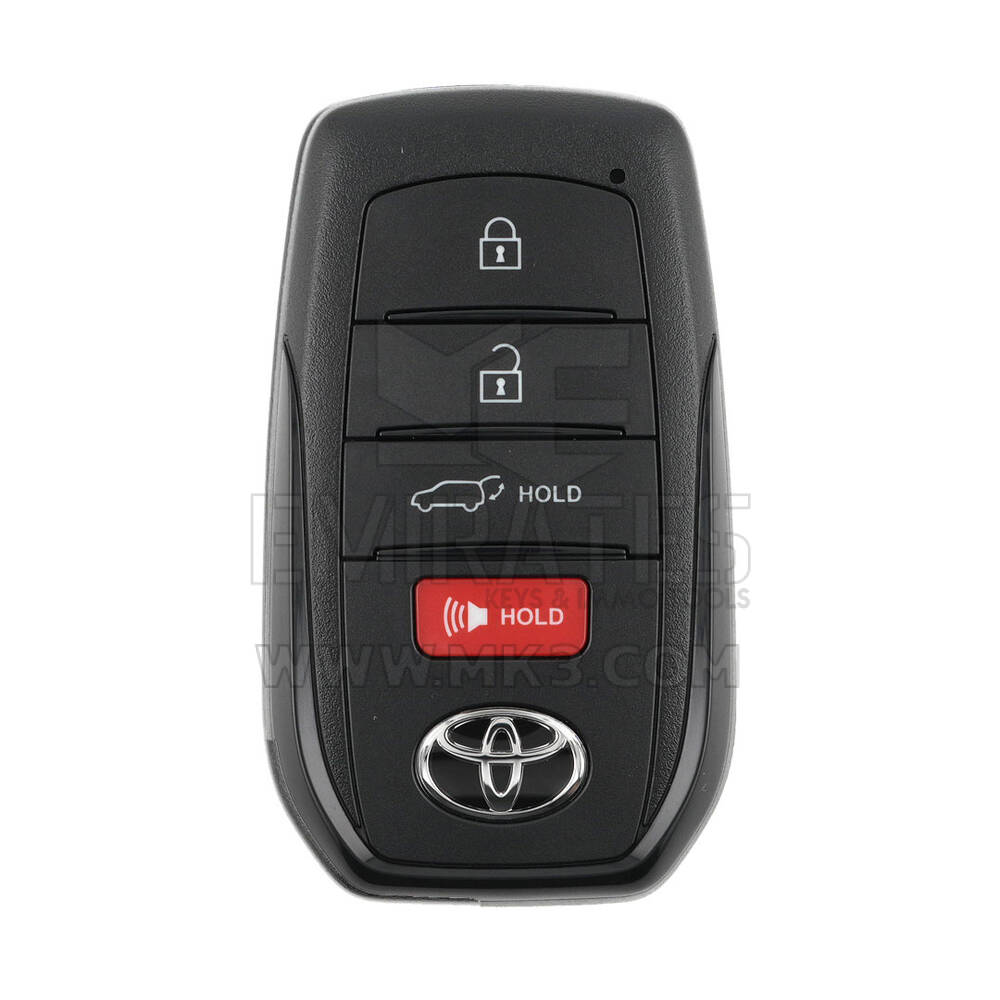 Toyota Prius 2024 Chave Remota Inteligente Genuína 3+1 Botões 315MHz 8990H-47140