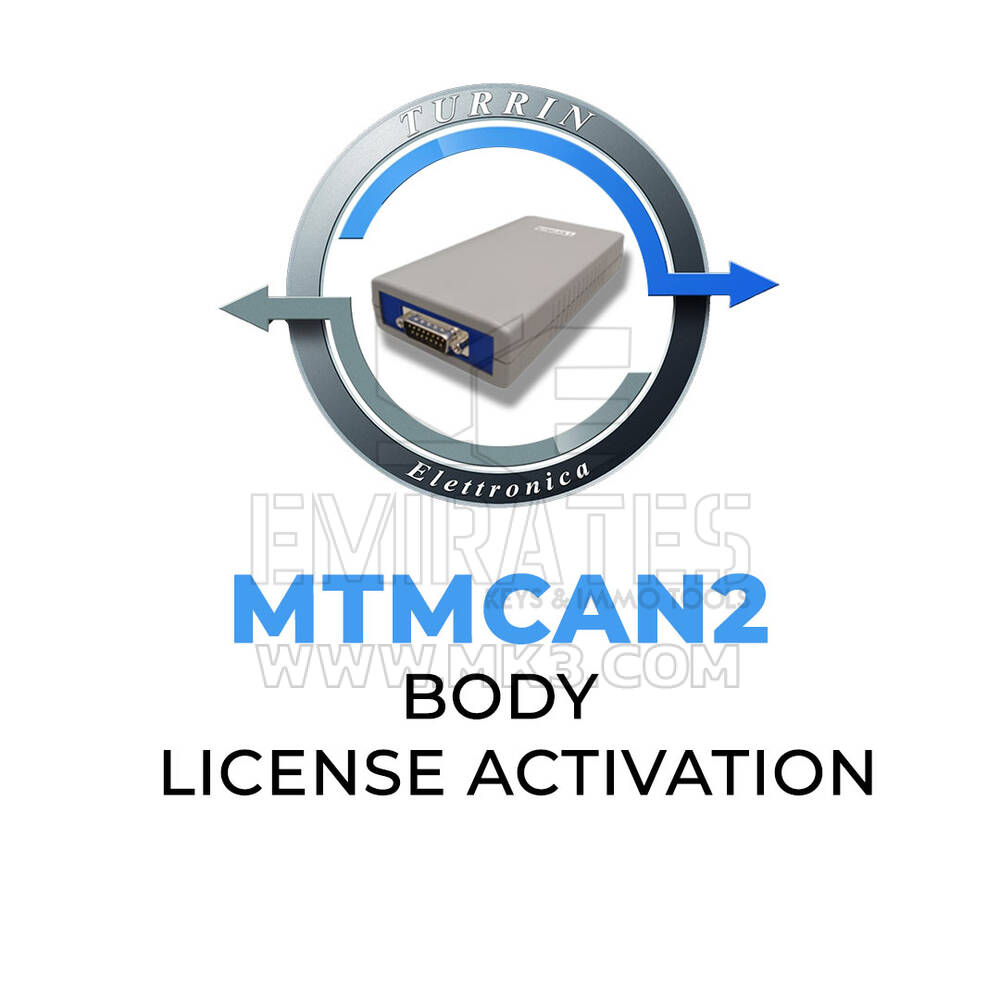 Turrin Elettronica - MTMCAN2 Bsi / Body Computer License Activation