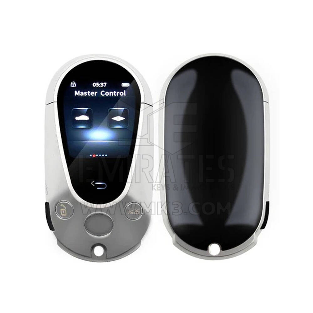 New LCD EN700 Smart Key PKE System For All Keyless Car Mercedes Benz Style Silver Color  | Emirates Keys