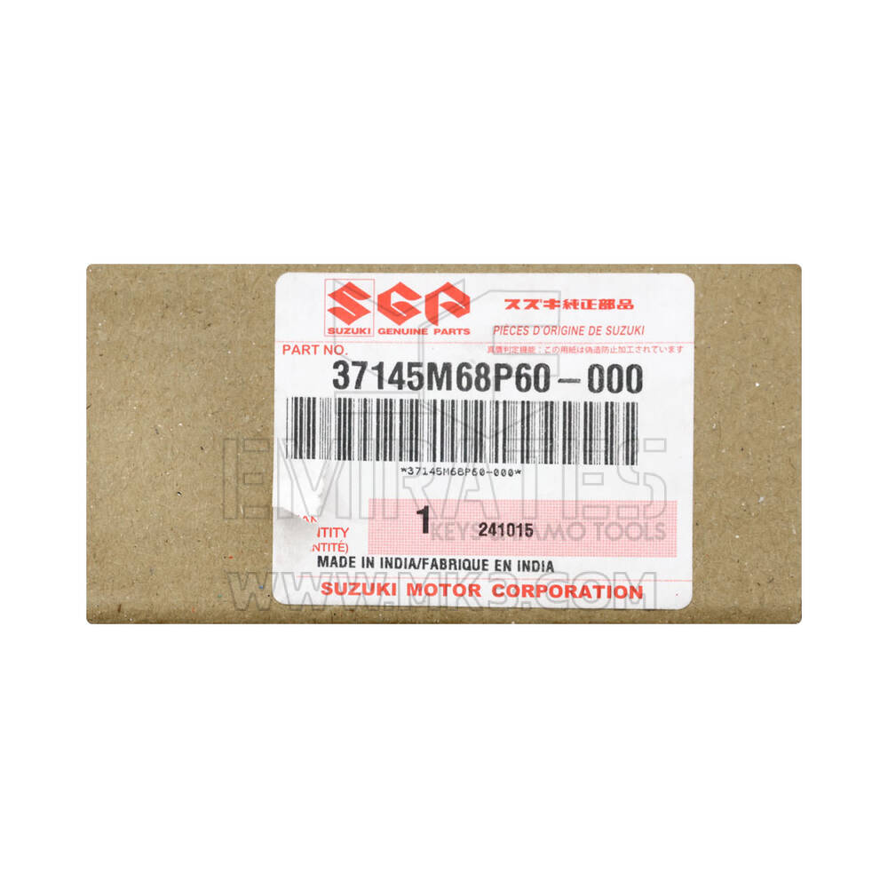 New Suzuki Baleno 2022 Genuine / OEM Remote Key 2 Buttons 433MHz OEM Part Number: 37145M68P60 | Emirates Keys