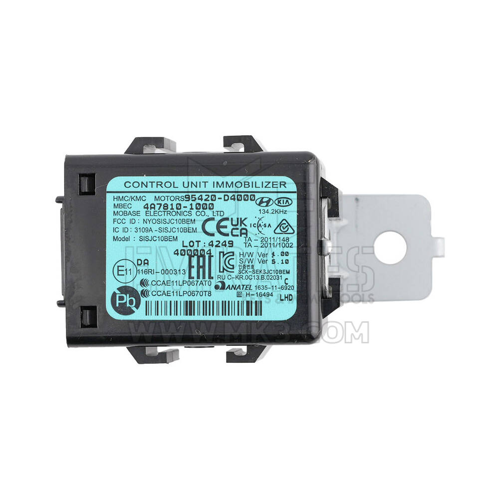 Hyundai Kia Genuine Control Unit ASSY Immobilizer 95420-D4000