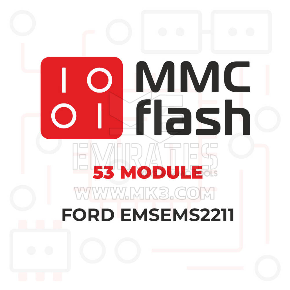 Módulo MMCFlash 53, Ford EMSEMS2211