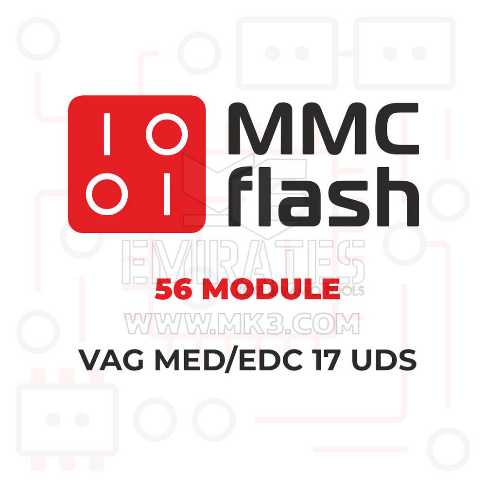 MMCFlash-56 Module, VAG MED/EDC 17 UDS