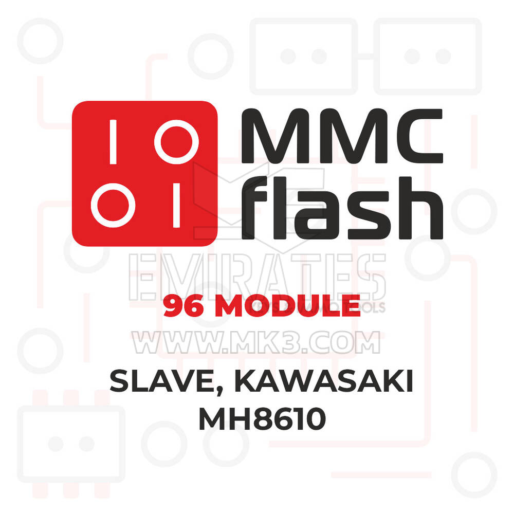 MMCFlash - 96 Module Slave, Kawasaki MH8610
