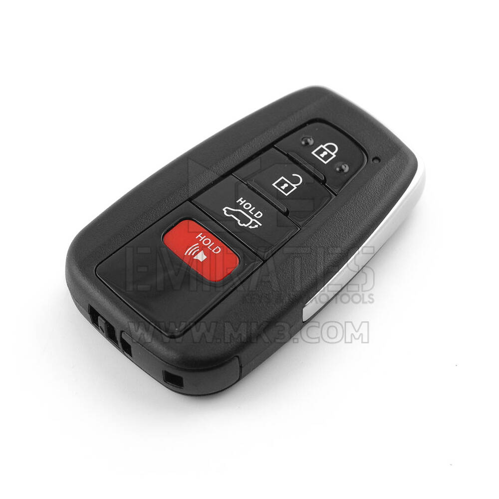 New  Aftermarket Toyota Smart Remote Key Shell 3+1 Buttons For Xhorse XSTO01EN & Lonsdor LT20-04 PCB | Emirates Keys