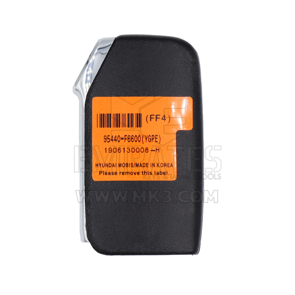 Usado KIA Cadenza 2020 Original Smart Remote Key 3 Botões 433MHz OEM Número da peça: 95440-F6600, 95440F6600 | Chaves Emirates