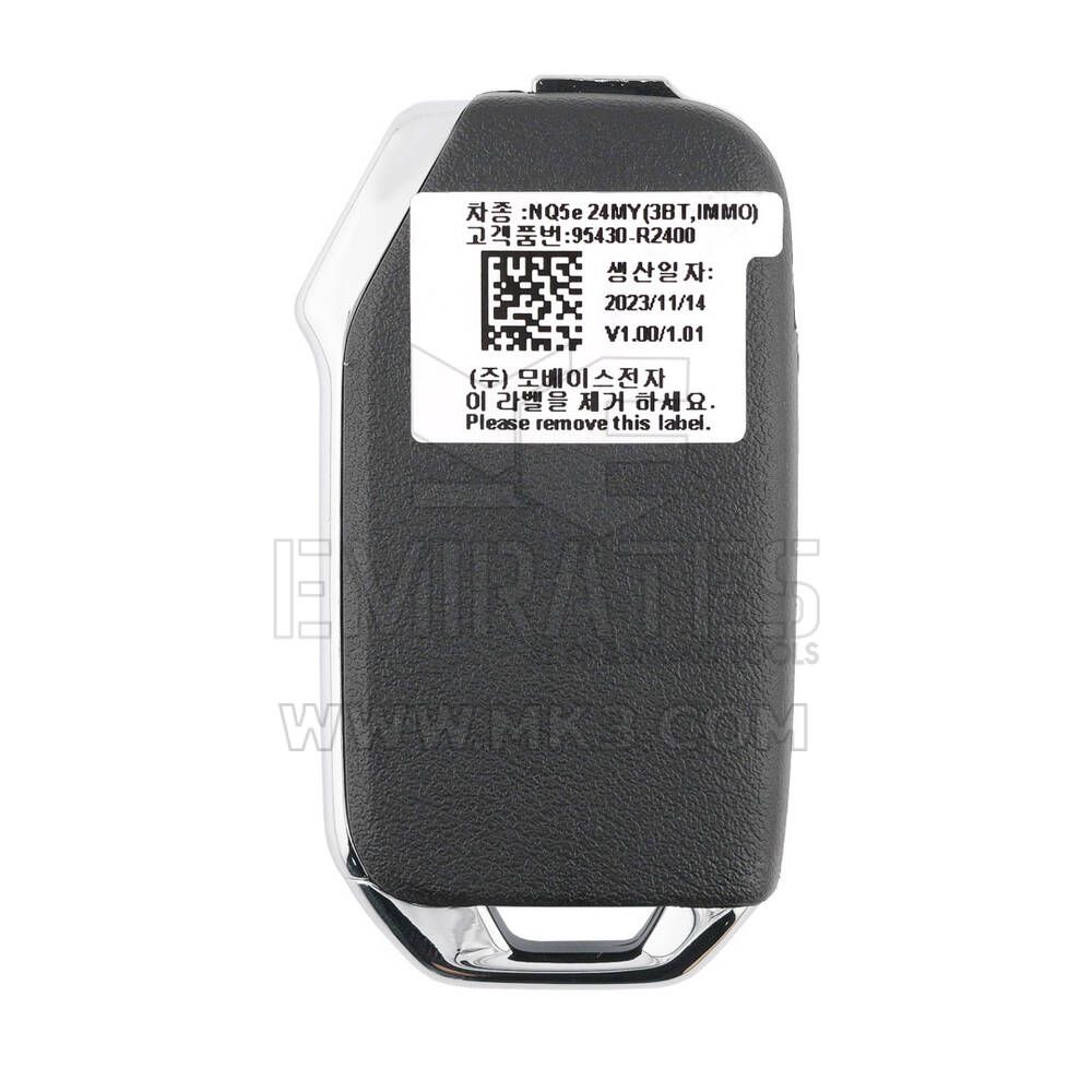 New KIA Sportage 2024 Genuine / OEM Flip Remote 3 Buttons 433MHz OEM Part Number: 95430-R2400, 95430-R2400 | Emirates Keys
